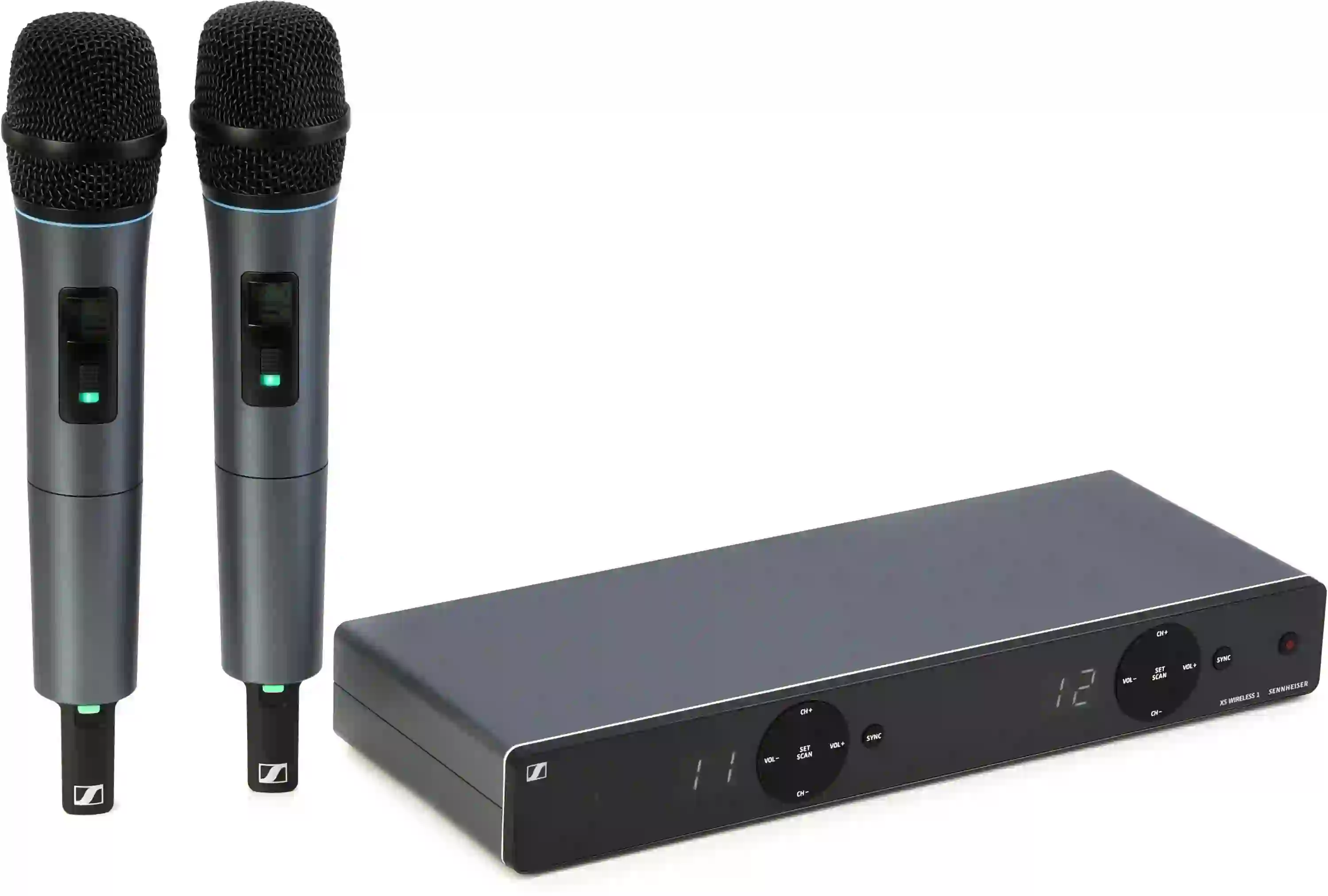 Sennheiser XSW 1-825 Dual Wireless Dual Handheld Microphone System - A Range
